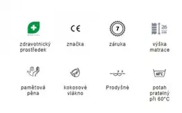 Taštičková matrace Austin Air Geltouch Tropico