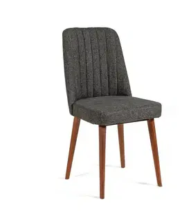 Jídelní židle Vina Anthracite and Walnut
