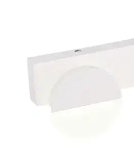 Nástěnná lampa do koupelny bílá dvojitá LED 3W 4000K Sing