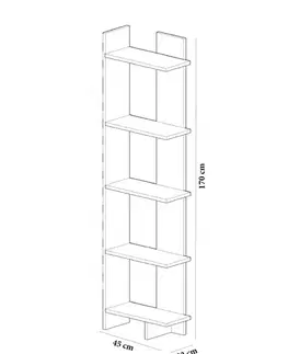Knihovna Als - White