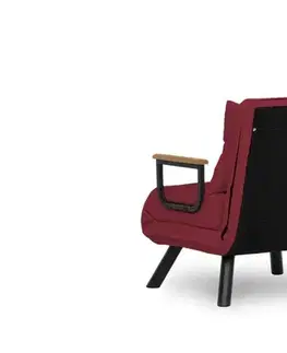 Rozkládací křeslo Sando Single - Maroon