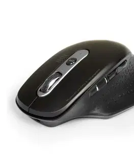 PORT CONNECT bezdrátová nabíjecí myš combo, , černá