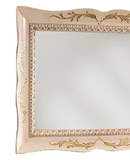 Estila Barokní luxusní nástěnné zrcadlo Pasiones v masivním zdobeném rámu 90cm