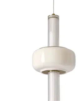 PURAS G lampa wisząca 15W LED 3000K klosz bezbarwny+biały