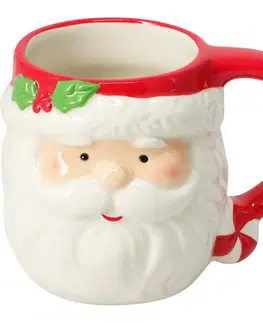Sada 2 keramických hrnků Mr. & Mrs. Claus 440 ml