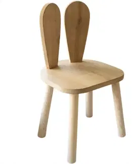 Dětská židle Bunny Chair - Brown