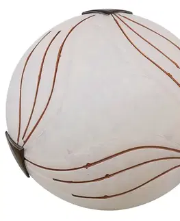 Nástěnné stropní svítidlo skleněné stropní svítidlo 60W E27 Aga