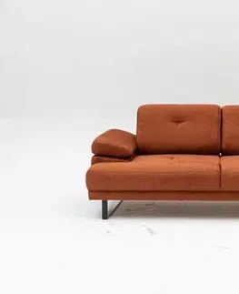 Dvoumístná rozkládací pohovka Mustang - Orange