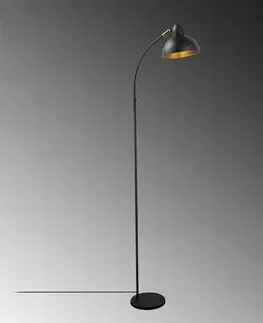 Stojací lampa Varzan - 10855, černá