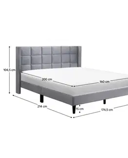Postel BELATO 160x200 Tempo Kondela