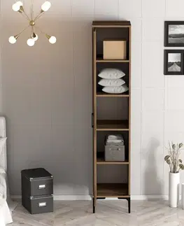 Šatní skříň Kumsal P - Walnut
