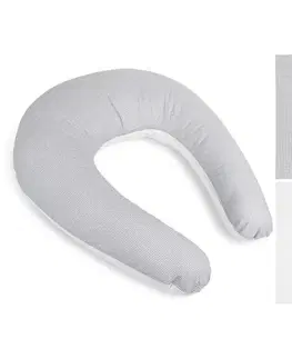 Bellatex Kojicí polštář Kostička šedá, 180 cm