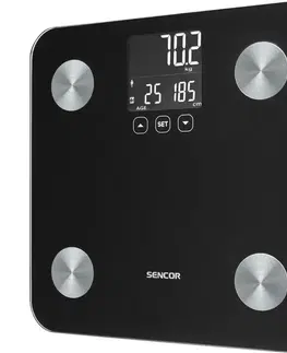 Sencor SBS 6026BK osobní fitness váha, černá