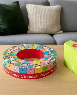 Adventní kalendář Circle, 32 x 6,4 cm