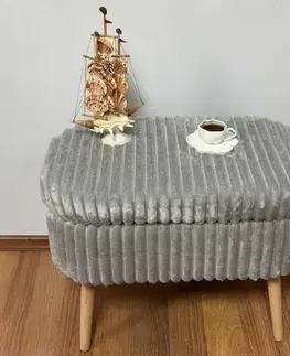 Lavice s úložným prostorem MINI OSLO LINEN
