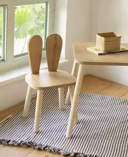Dětská židle Bunny Chair - Brown