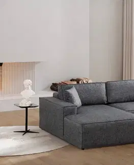 Rohová rozkládací pohovka Pırlo Corner Left - Dark Grey