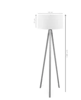 Stojací lampa AYD - 2210 Grey