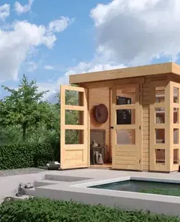 Dřevěný zahradní domek KERKO 3 Lanitplast