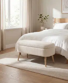 Lavice s úložným prostorem OSLO LINEN