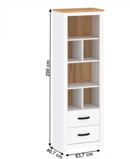 Otevřený regál R LANZETTE Tempo Kondela