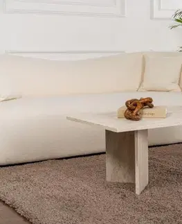 Konferenční stolek Sabin - Travertine