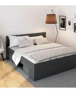 Postel s úložným prostorem MICHIGAN NEW 160 Tempo Kondela