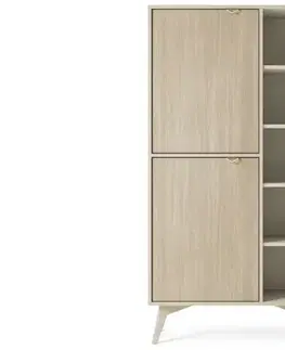 ArtPS Regál TIMBER RG80 | béžová
