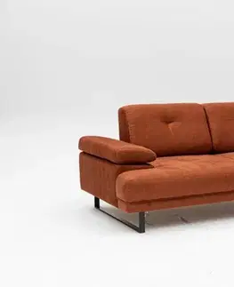 Dvoumístná rozkládací pohovka Mustang - Orange