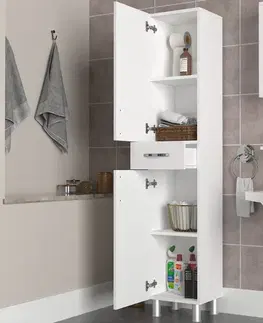 Koupelnová skříňka Selin - White