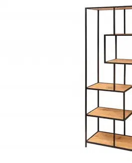 Regál ATALANTA 185x77 cm Dekorhome