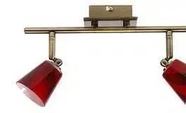 Stropní lampa Murano 2X40W G9 patina
