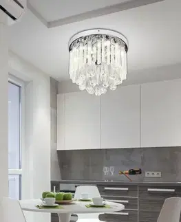 LED stropní lampa 28cm ATELLA CHROM
