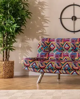 Trojmístná rozkládací pohovka Misa Small Sofabed - Patchwork