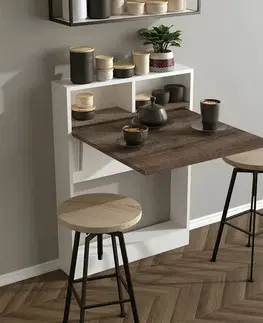 Skládací jídelní stůl Patara Brown