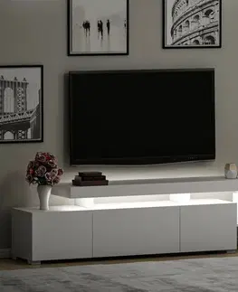 TV stolek BELIZ s LED osvětlením Asirgroup