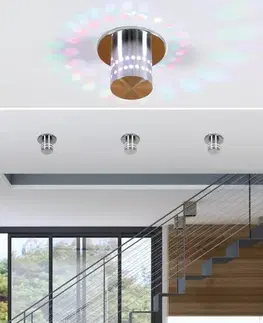 Hliníkové stropní LED svítidlo 3W SMD RGB SA-11