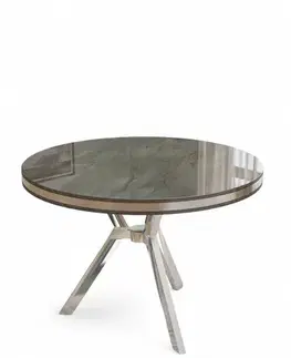 Jídelní stůl Mos - Anthracite, Chrome