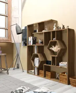 Knihovna Tamara - Walnut