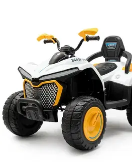 Elektrická čtyřkolka Strong 4x4 Baby Mix žlutá