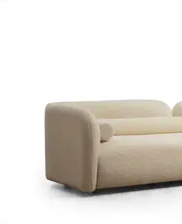 Trojmístná pohovka Victoria Cream Bouclette