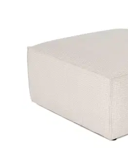 Puf Lora Pouffe - White