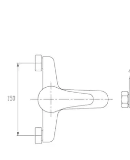 INVENA Vanová baterie PEREA BW-05-001-Q