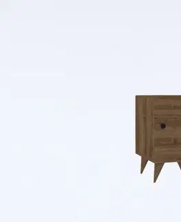 Noční stolek Pila - Walnut