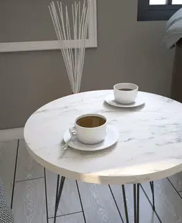 Odkládací stolek Sandalf Marmo