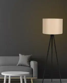 Stojací lampa Tripod Cream Black 115