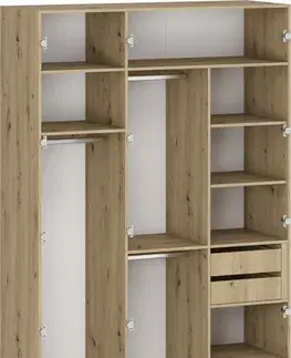 Korpus šatní skříně FORMO K7 Halmar