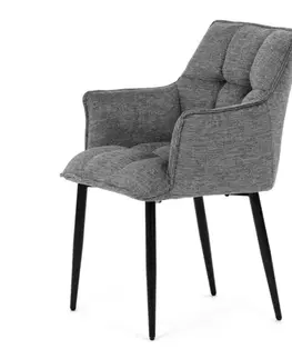 Sada jídelních židlí DCH-J2139 GREY2, 2 ks