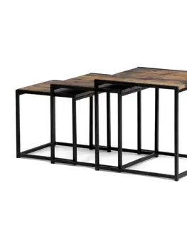 Set 3 ks odkládacích stolků AF-3003 Autronic