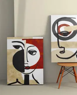 Dekorativní obraz na plátně (2 kusy) 2KNV4234 - 50 x 70